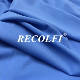 Italian Warp Knitting Recycled Spandex Fabric With High Colorfastness