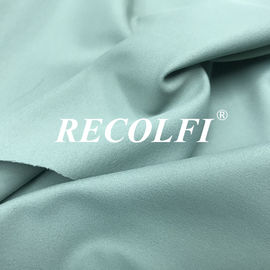 Solid Color Swimwear Repreve Fabric , Soft Anti Uv Sensitive Sports Bra Fabric