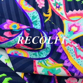 Activewear Fabric Made Of Plastic Ink Jet Digital Print Colors Fashion Appearance