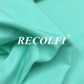 100% Recycled Swimwear Fabric , Classic Blue Pantone Eco Friendly Swimwear Fabric