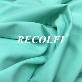 100% Recycled Swimwear Fabric , Classic Blue Pantone Eco Friendly Swimwear Fabric