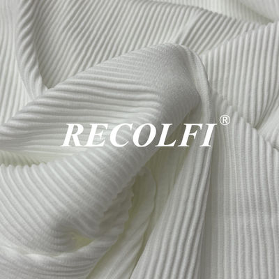 Recycled Repreve Nylon Ribbed Swimwear Fabric