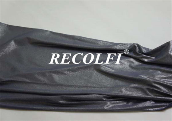 Fog Foil Metallic Stretchable Spandex Workout Leggings Nylon Eco Olympus