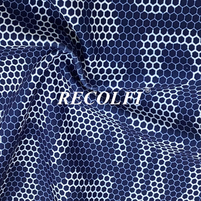 Pilling Resistant Activewear Knit Fabric Eco Friendly Leopard Printing