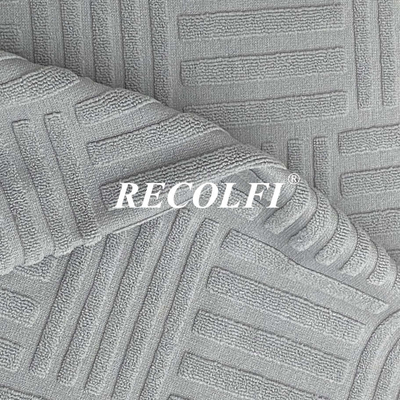 Eco Friendly Activewear Knit Fabric Leopard Printing Sport Bra Leggings 135CM Width