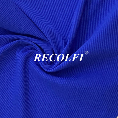 Digital Printing Activewear Knit Fabric Eco Friendly Ribbed Sport Bra