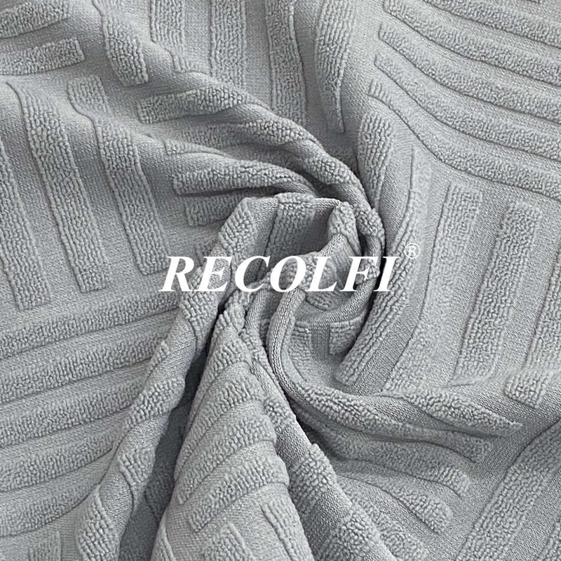 Eco Friendly Activewear Knit Fabric Leopard Printing Sport Bra Leggings 135CM Width